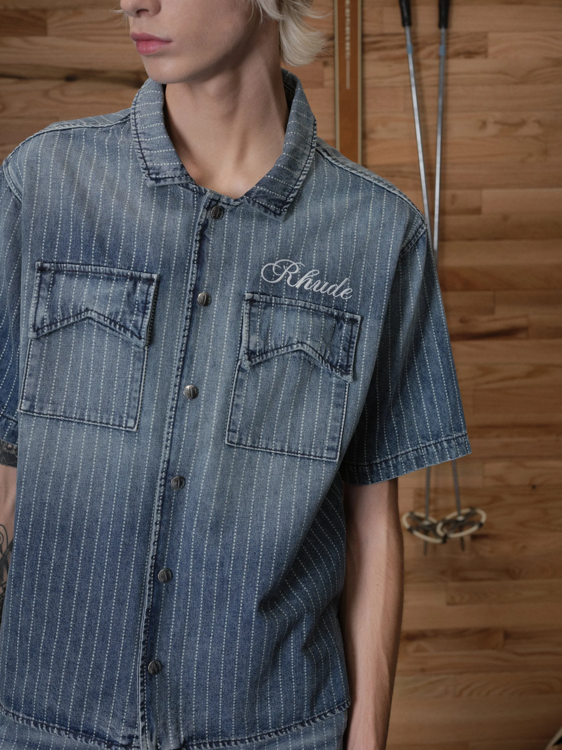 WABASH DENIM SNAP SHIRT