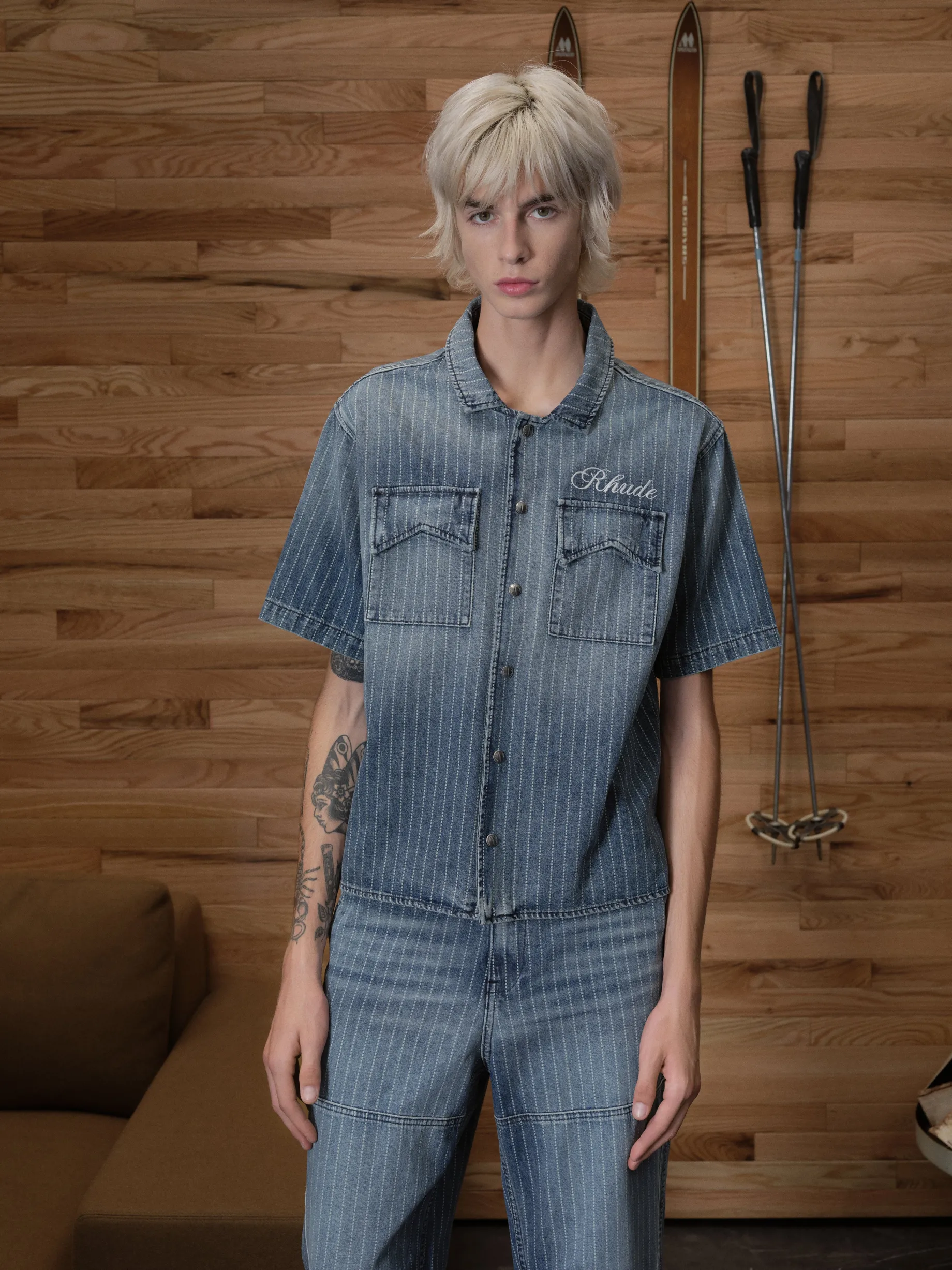 WABASH DENIM SNAP SHIRT