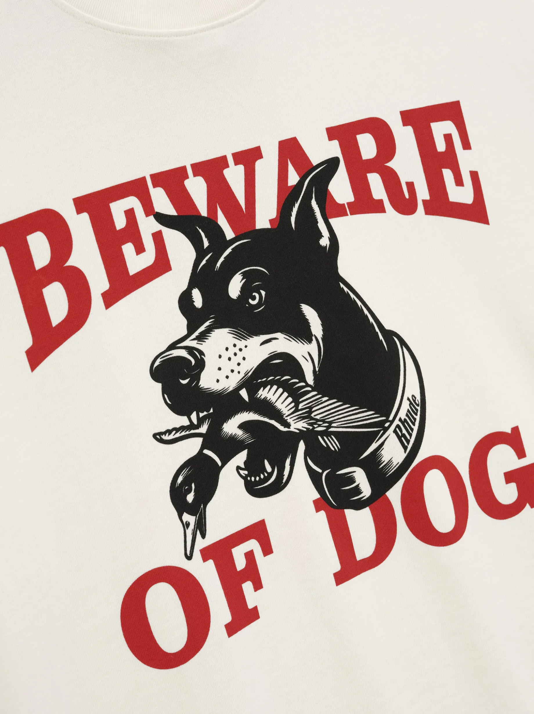WARNING LOGO TEE