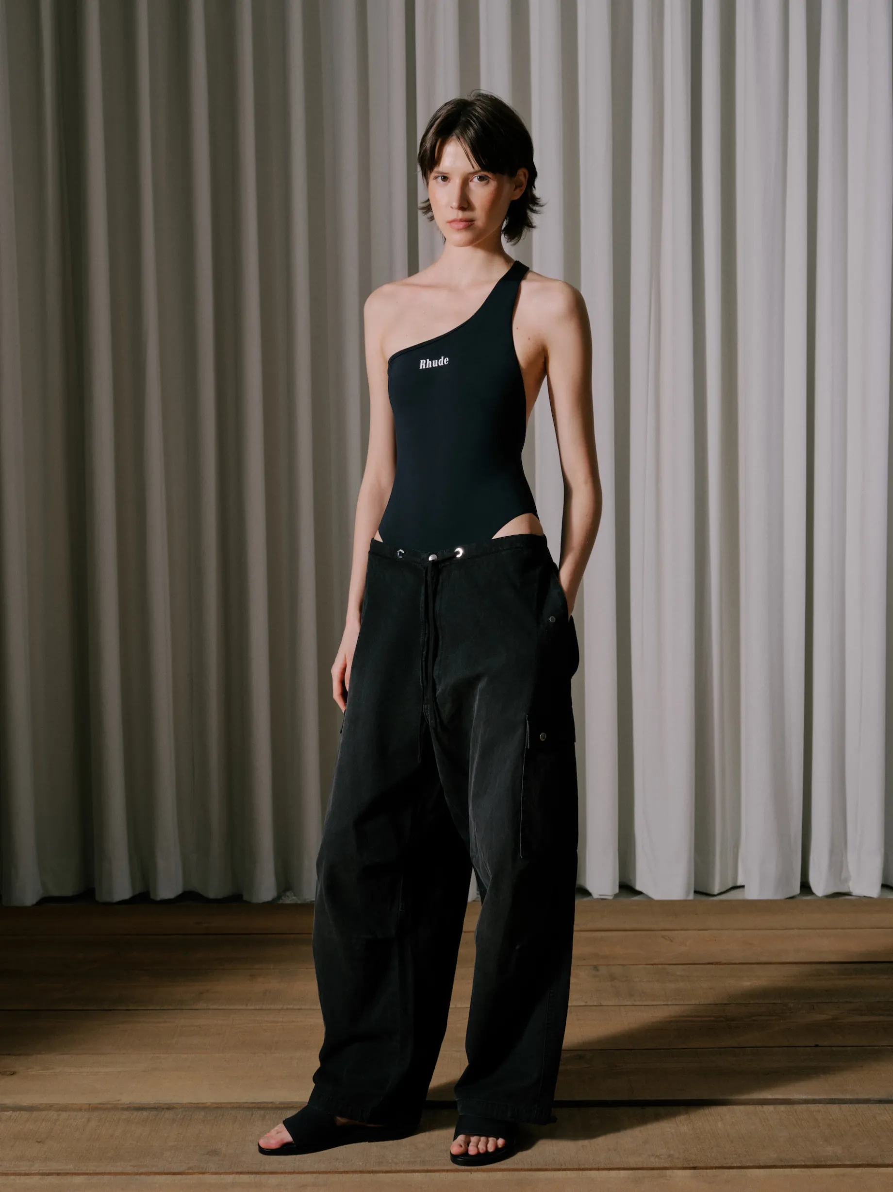 WASHED PARACHUTE PANT