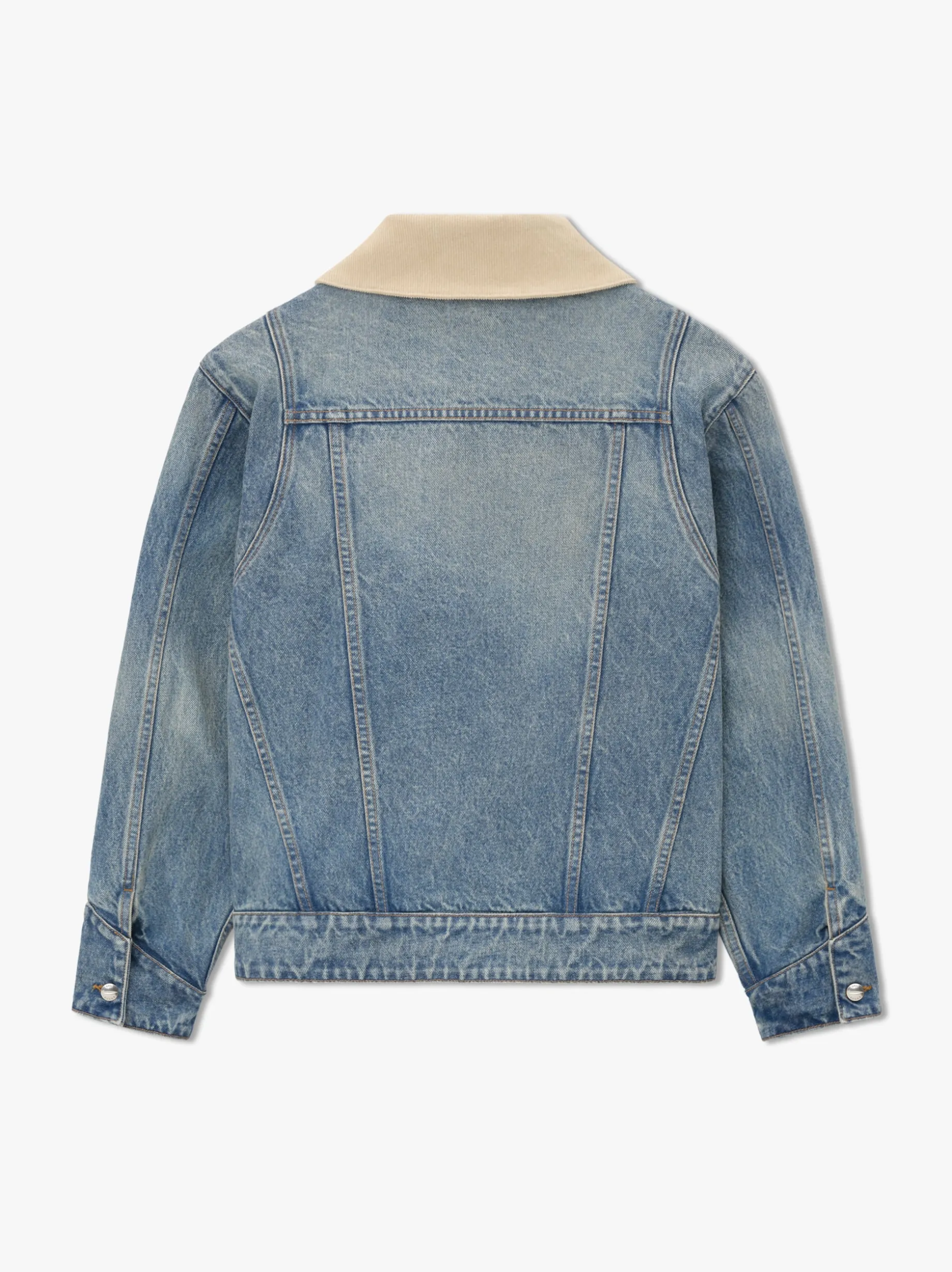 WESTERN ZIP UP DENIM JACKET
